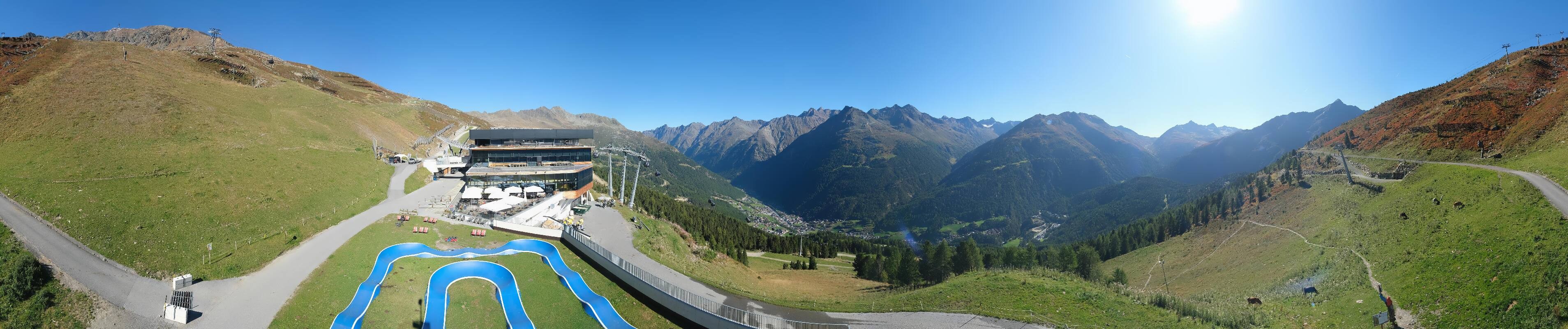 Archiv Foto Webcam Mittelstation Gaislachkogel