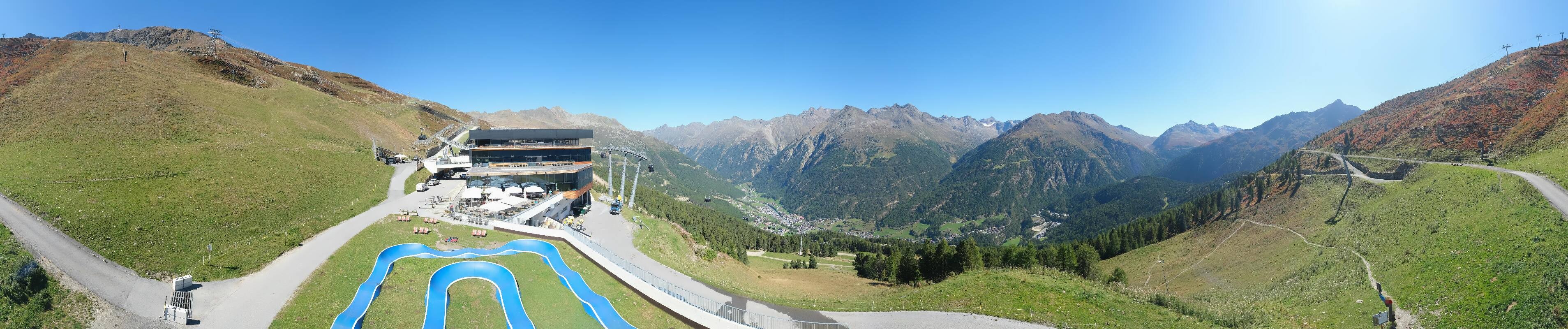 Archiv Foto Webcam Mittelstation Gaislachkogel