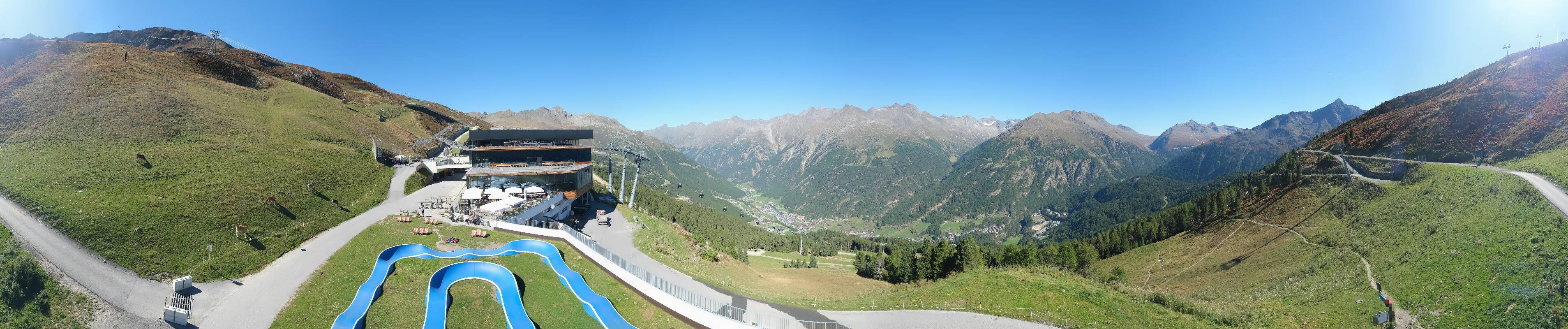 Archiv Foto Webcam Mittelstation Gaislachkogel