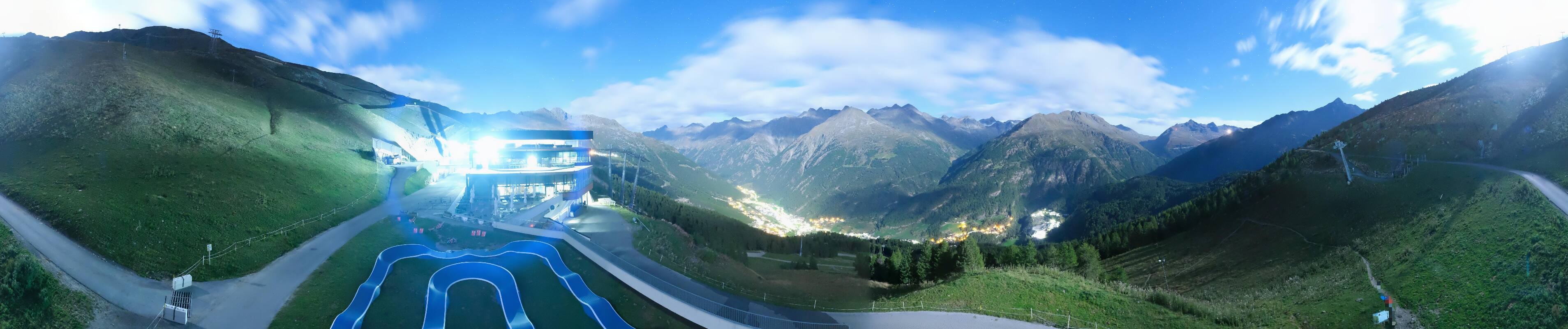 Archiv Foto Webcam Mittelstation Gaislachkogel