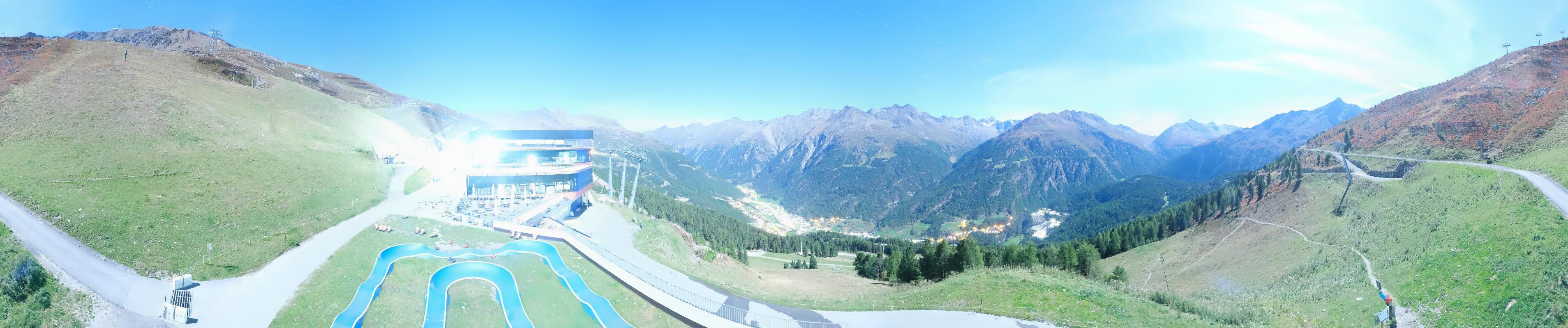 Archiv Foto Webcam Mittelstation Gaislachkogel