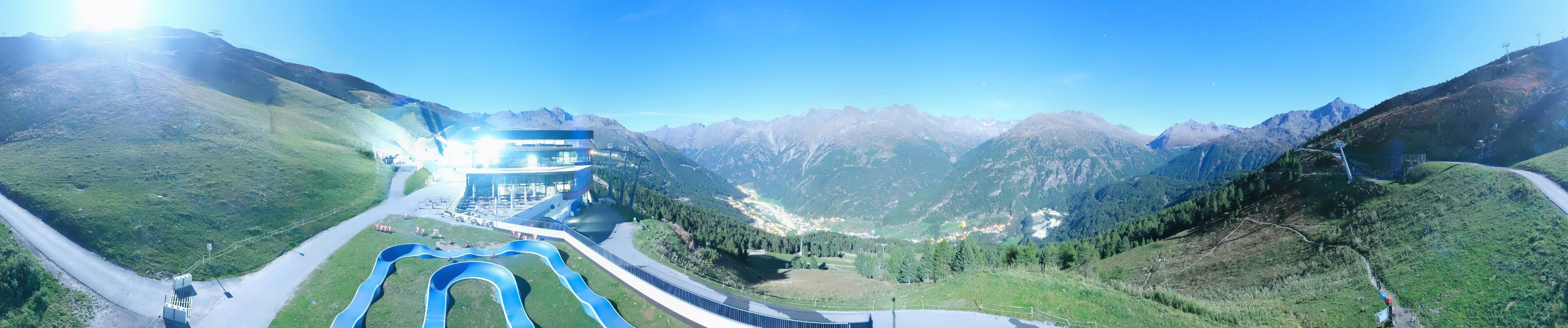 Archiv Foto Webcam Mittelstation Gaislachkogel