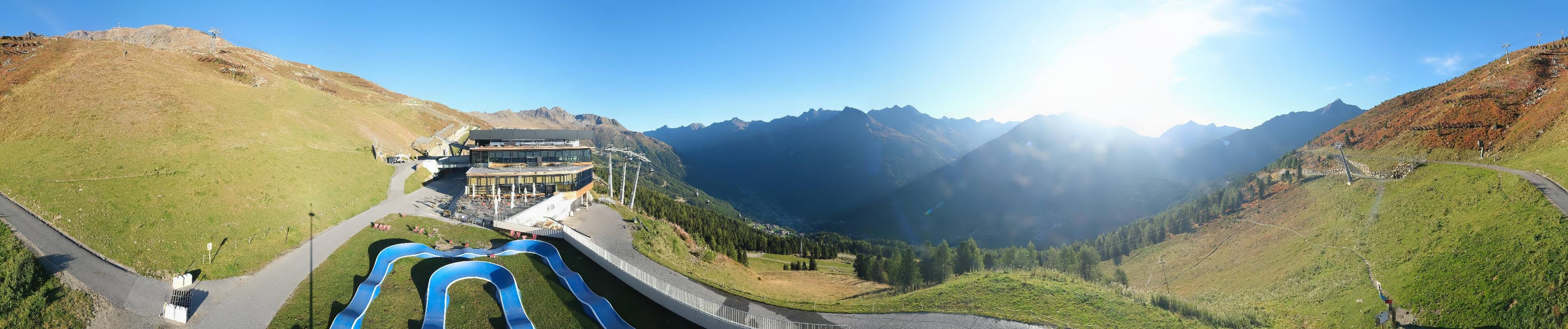 Archiv Foto Webcam Mittelstation Gaislachkogel