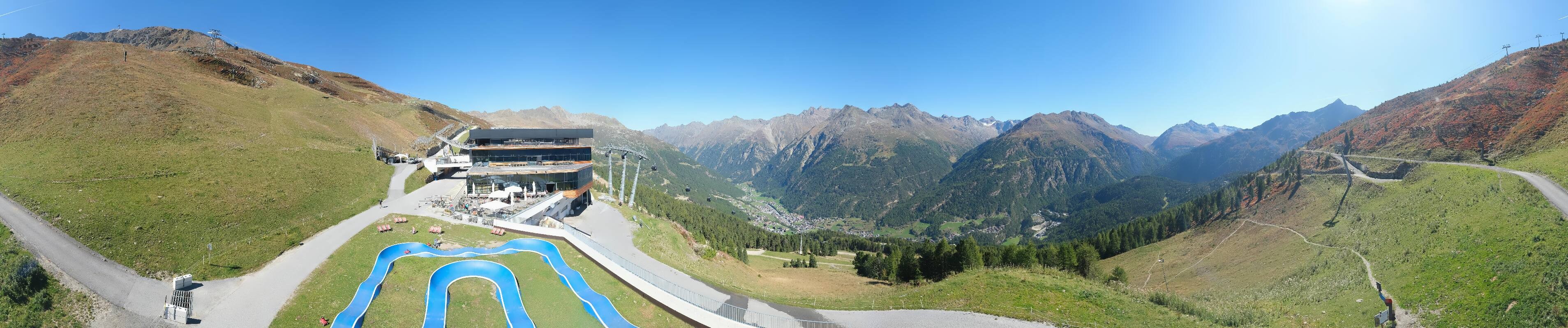Archiv Foto Webcam Mittelstation Gaislachkogel
