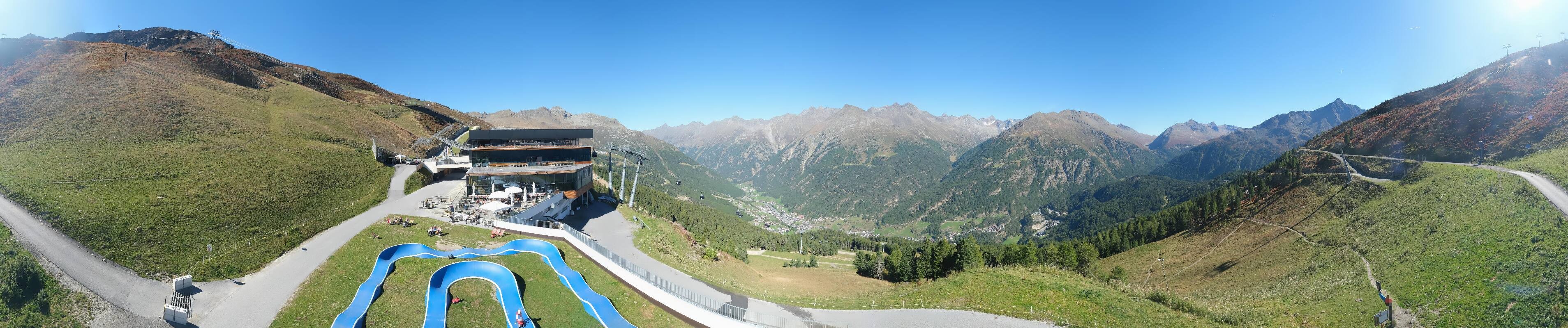 Archiv Foto Webcam Mittelstation Gaislachkogel