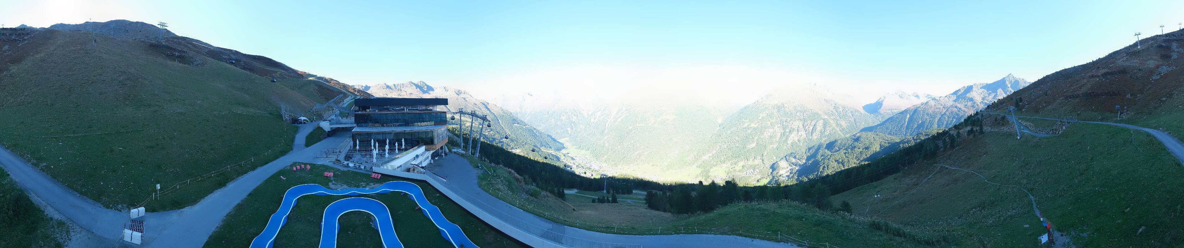 Archiv Foto Webcam Mittelstation Gaislachkogel