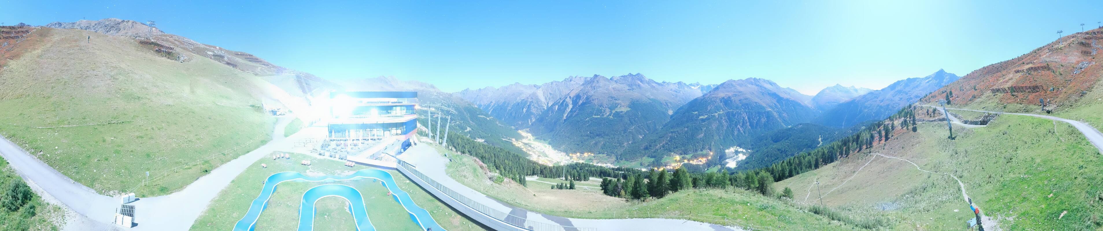 Archiv Foto Webcam Mittelstation Gaislachkogel