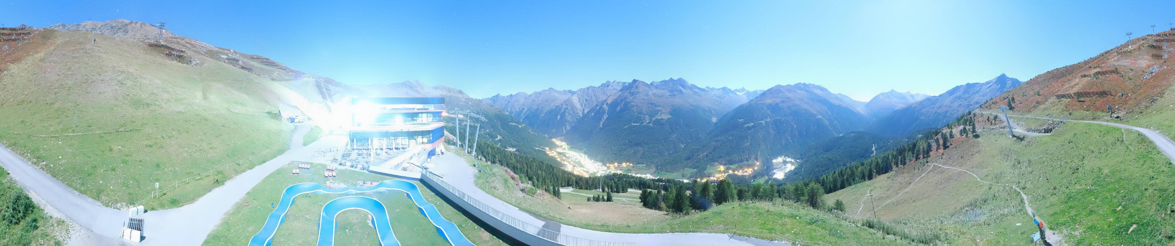 Archiv Foto Webcam Mittelstation Gaislachkogel