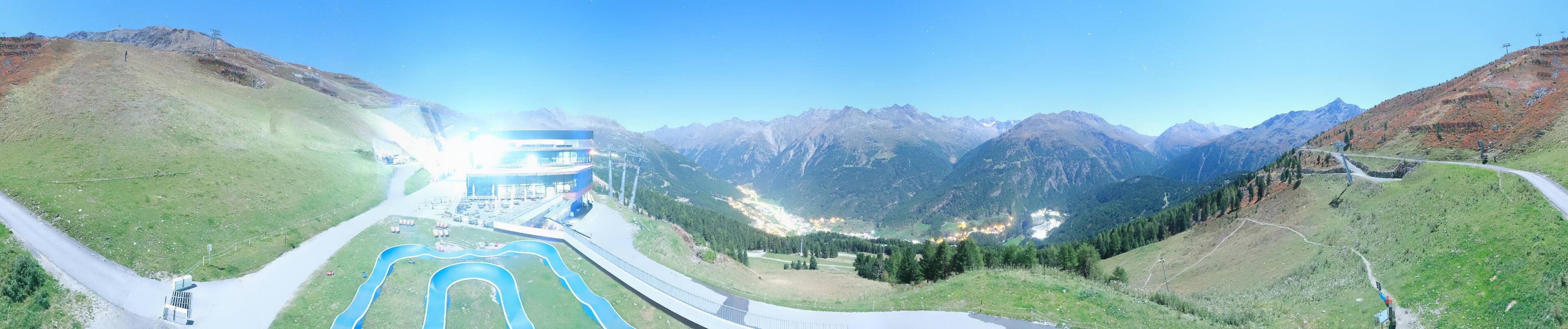 Archiv Foto Webcam Mittelstation Gaislachkogel