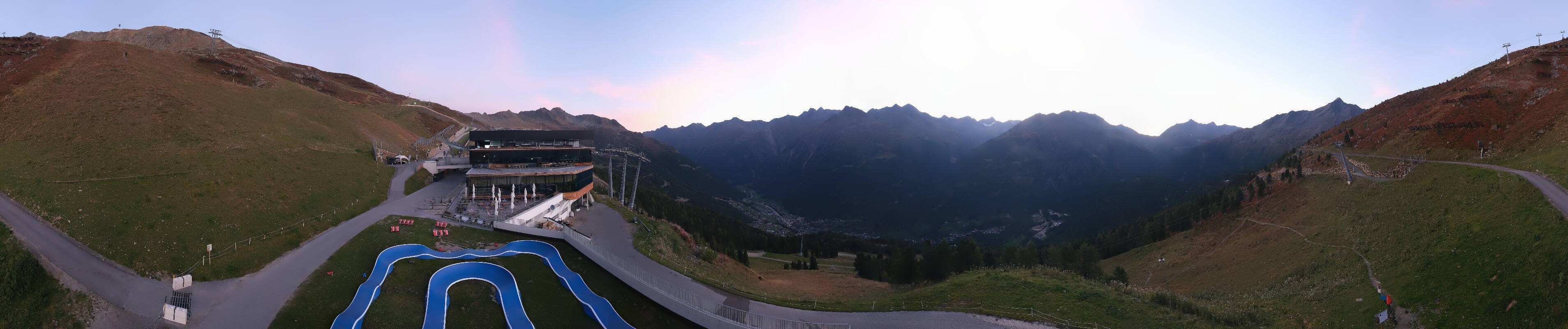 Archiv Foto Webcam Mittelstation Gaislachkogel