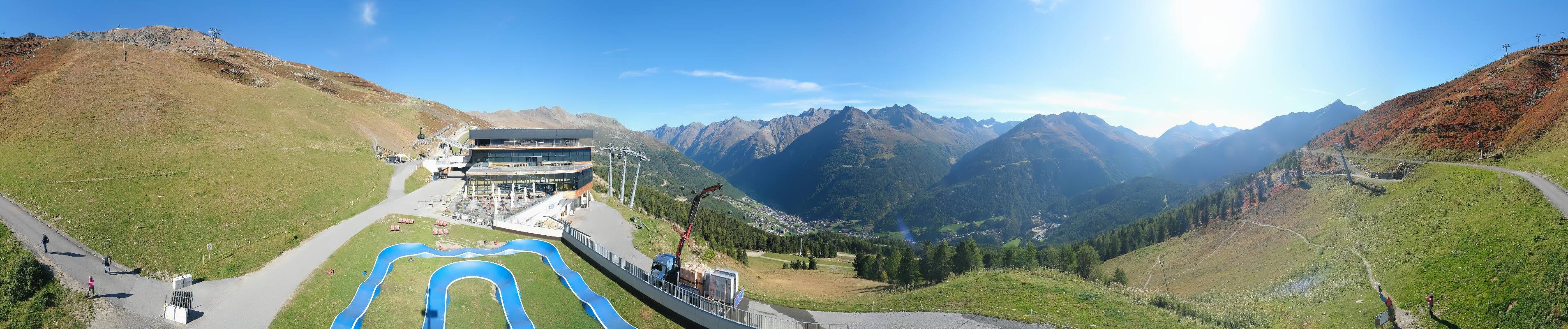 Archiv Foto Webcam Mittelstation Gaislachkogel