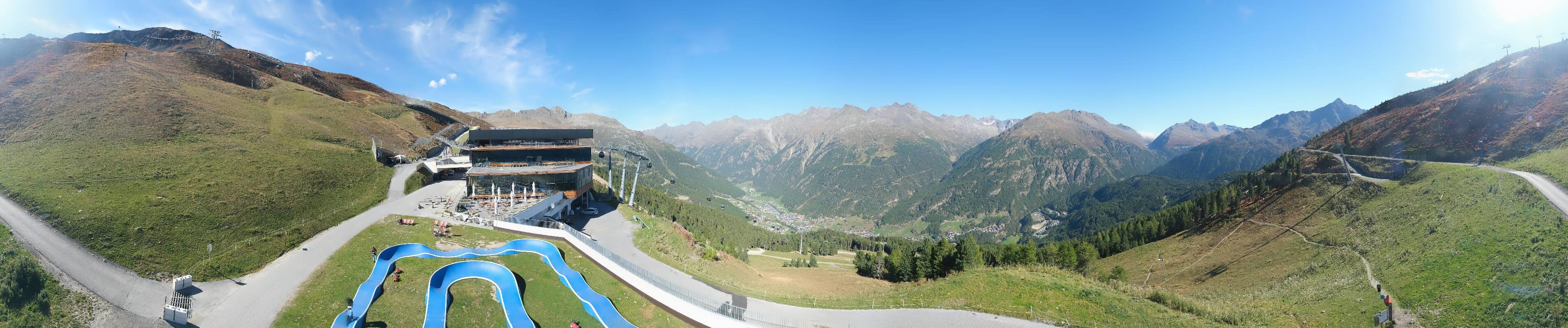 Archiv Foto Webcam Mittelstation Gaislachkogel