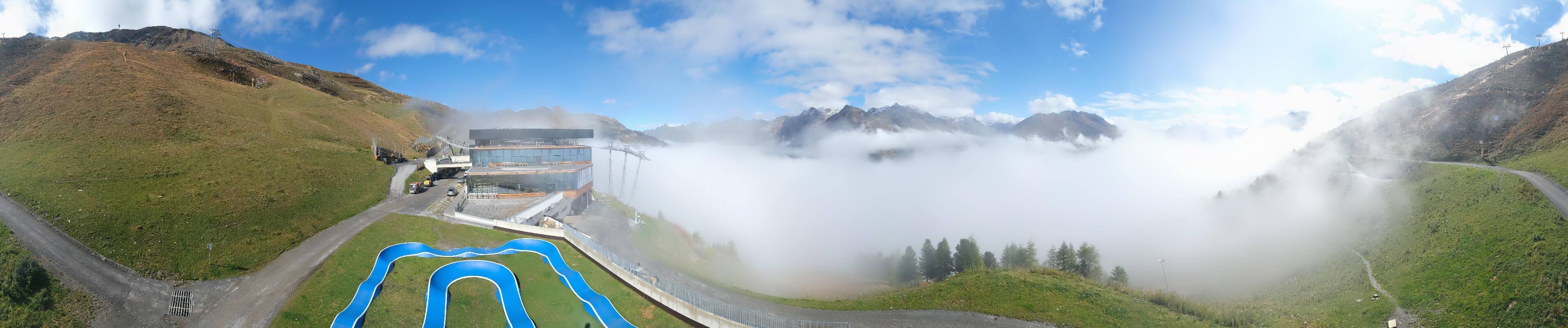 Archiv Foto Webcam Mittelstation Gaislachkogel