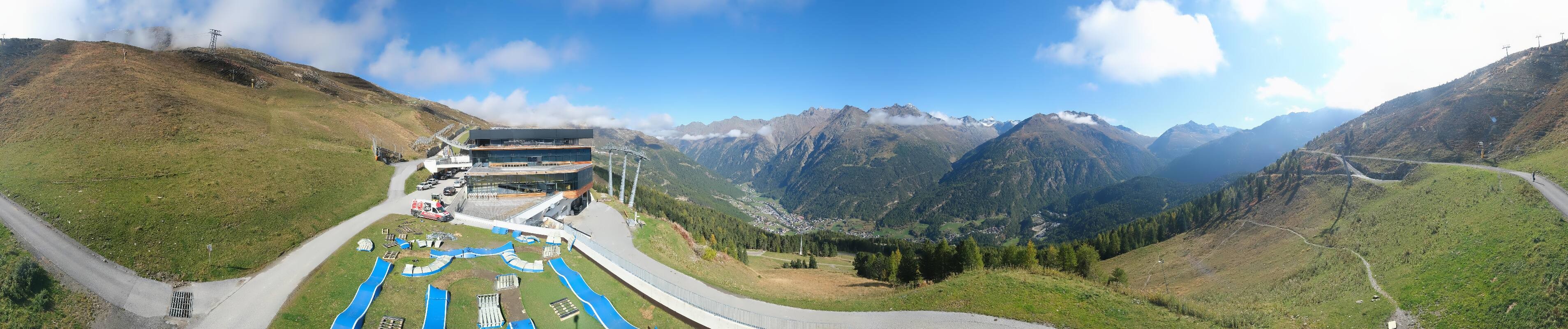 Archiv Foto Webcam Mittelstation Gaislachkogel
