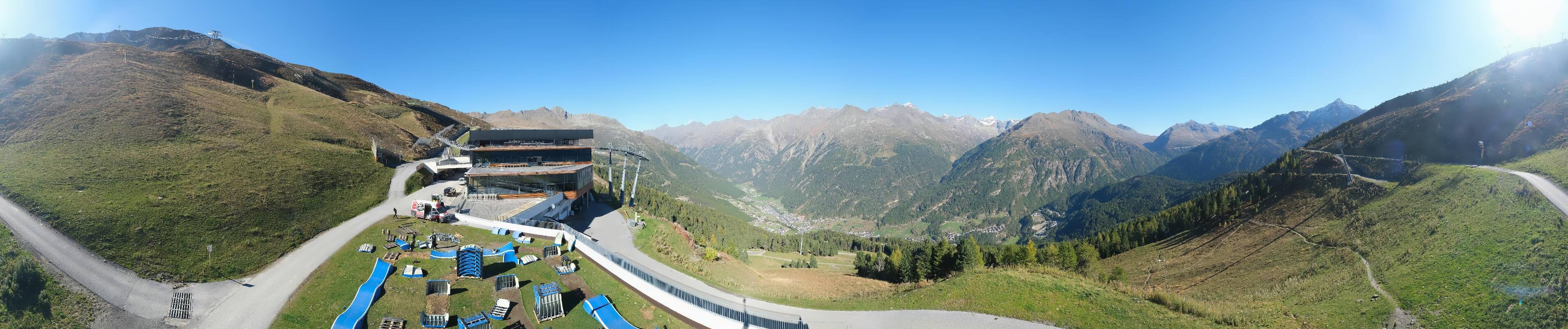 Archiv Foto Webcam Mittelstation Gaislachkogel