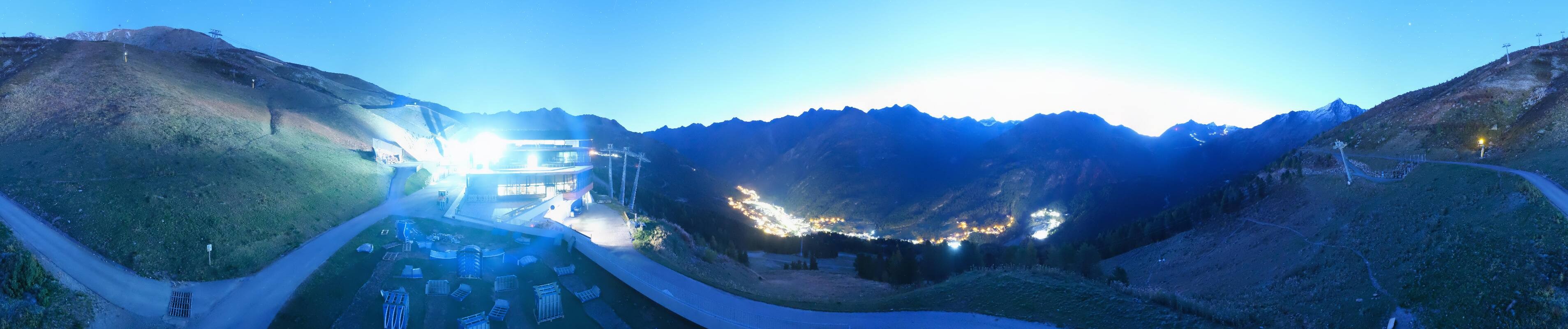 Archiv Foto Webcam Mittelstation Gaislachkogel