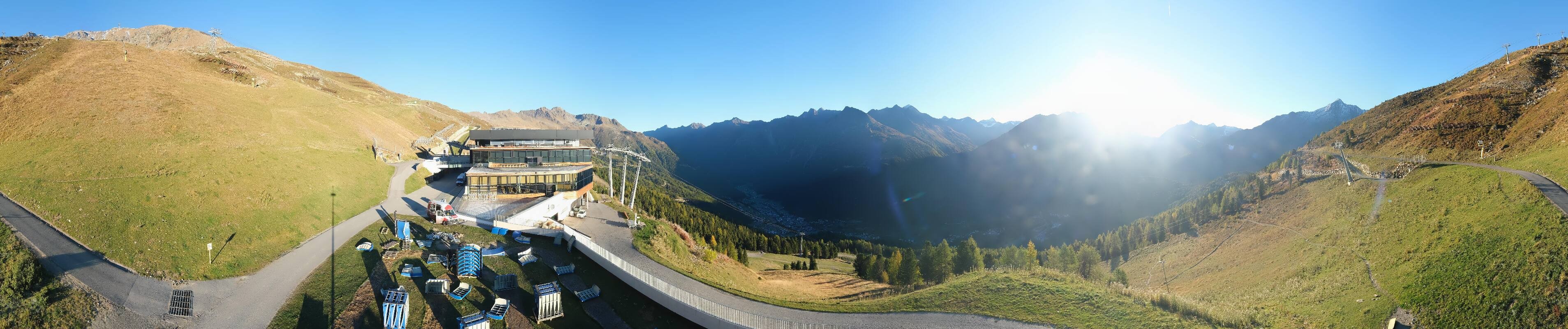 Archiv Foto Webcam Mittelstation Gaislachkogel