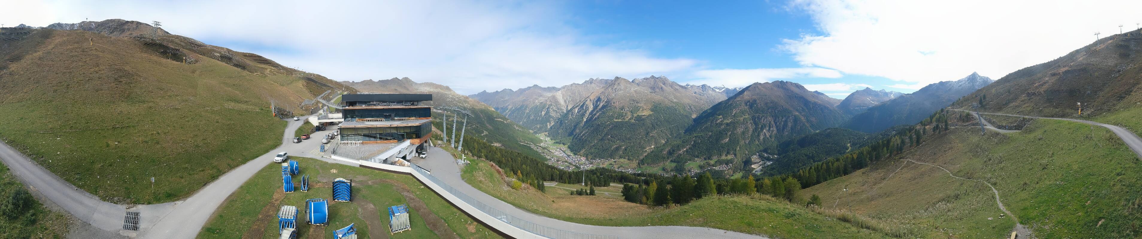 Archiv Foto Webcam Mittelstation Gaislachkogel