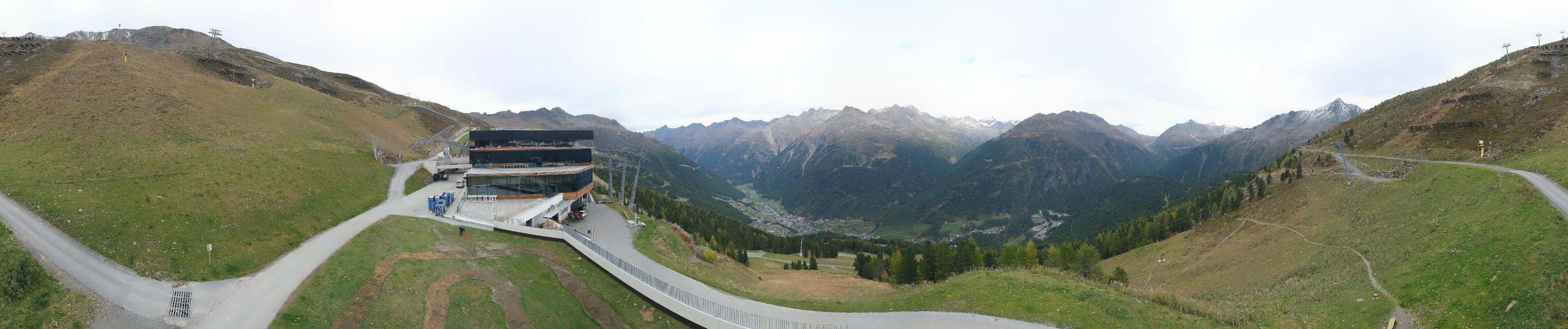 Archiv Foto Webcam Mittelstation Gaislachkogel