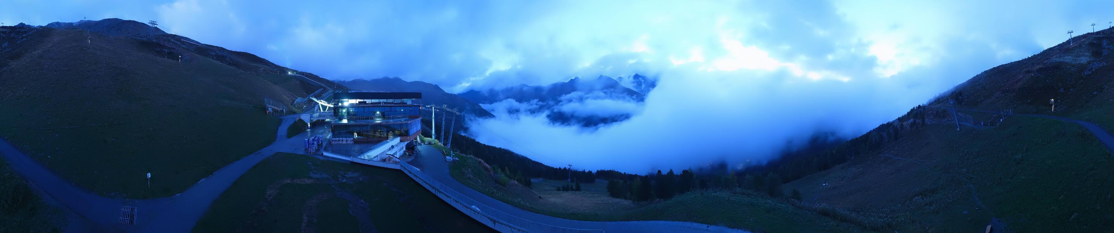 Archiv Foto Webcam Mittelstation Gaislachkogel