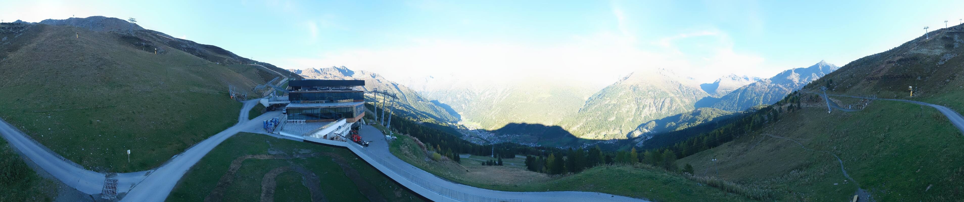 Archiv Foto Webcam Mittelstation Gaislachkogel