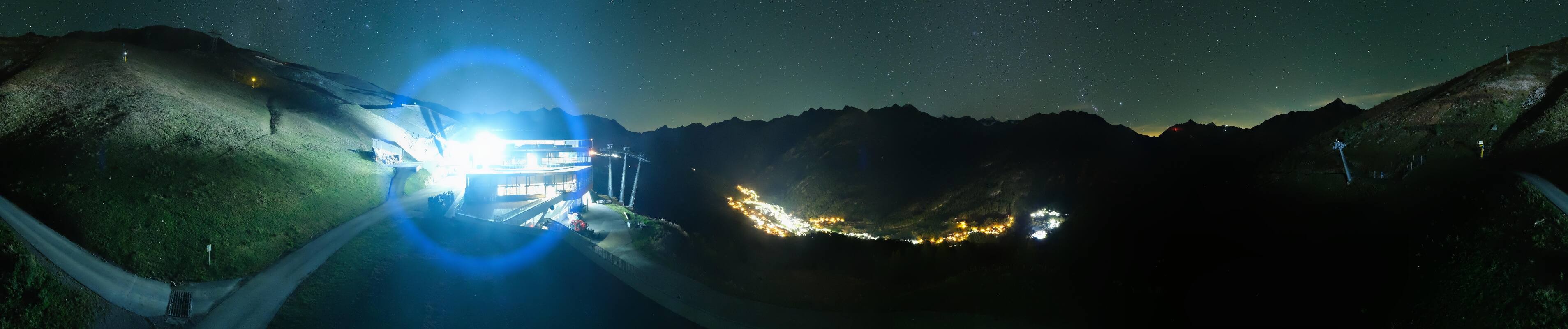 Archiv Foto Webcam Mittelstation Gaislachkogel