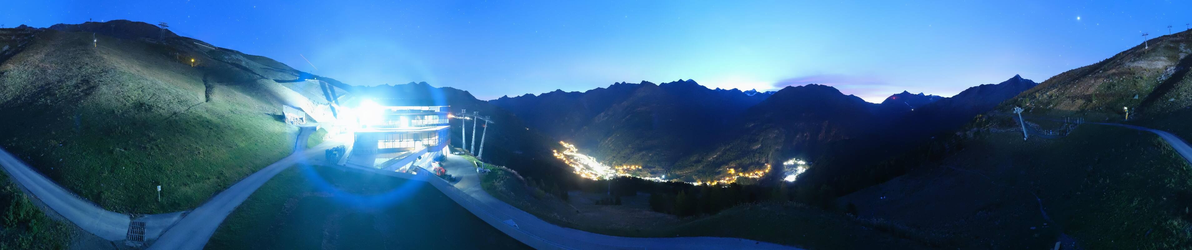 Archiv Foto Webcam Mittelstation Gaislachkogel