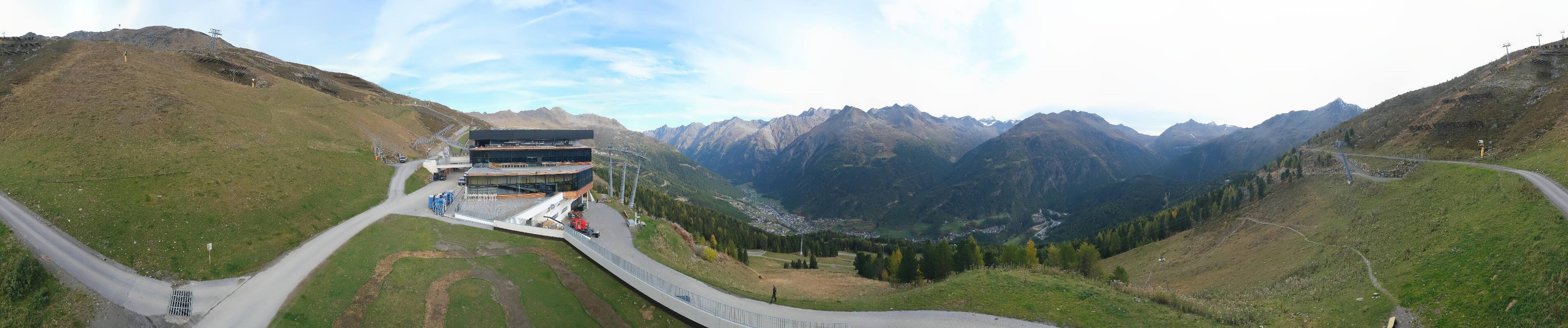 Archiv Foto Webcam Mittelstation Gaislachkogel