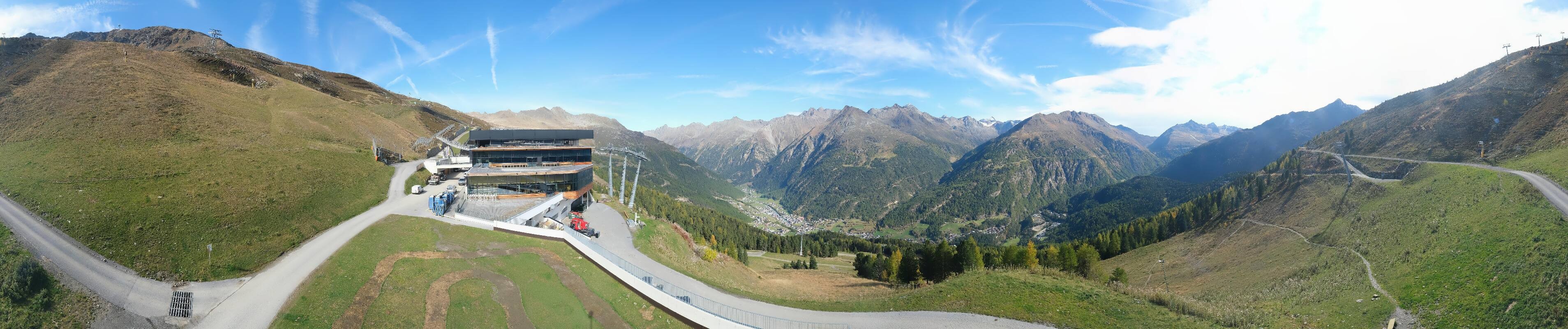 Archiv Foto Webcam Mittelstation Gaislachkogel