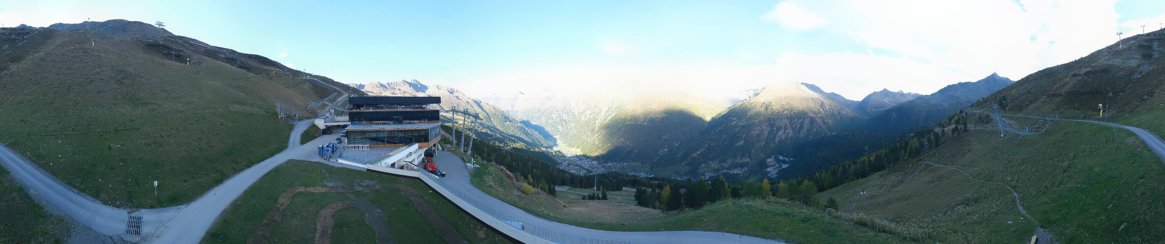 Archiv Foto Webcam Mittelstation Gaislachkogel
