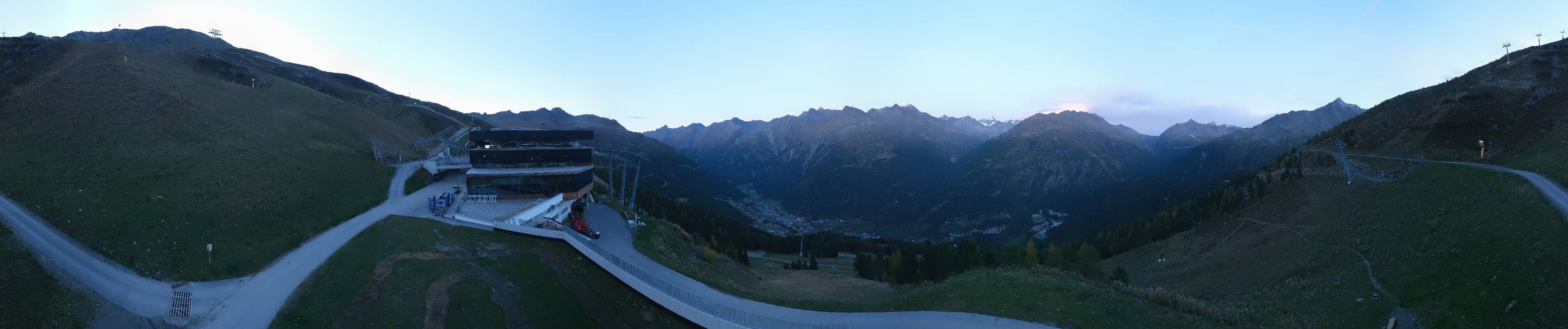 Archiv Foto Webcam Mittelstation Gaislachkogel