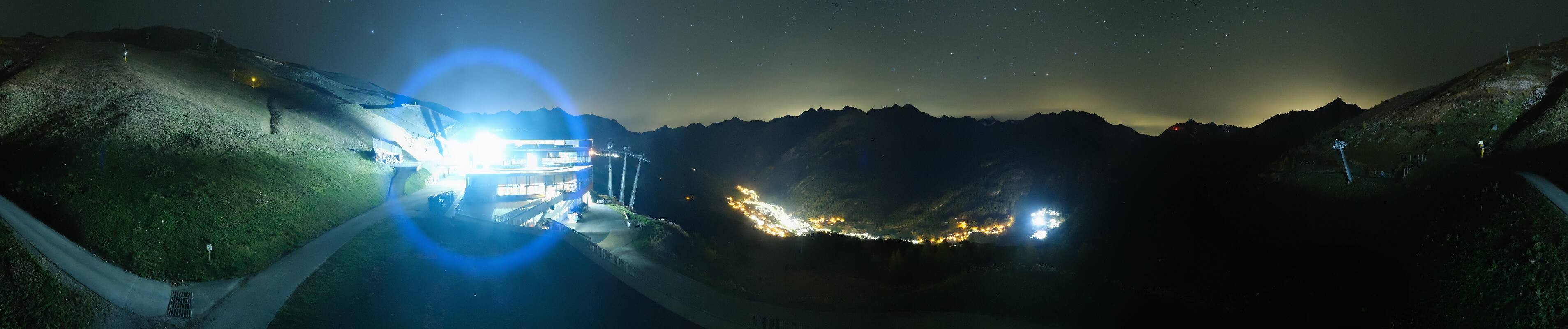 Archiv Foto Webcam Mittelstation Gaislachkogel