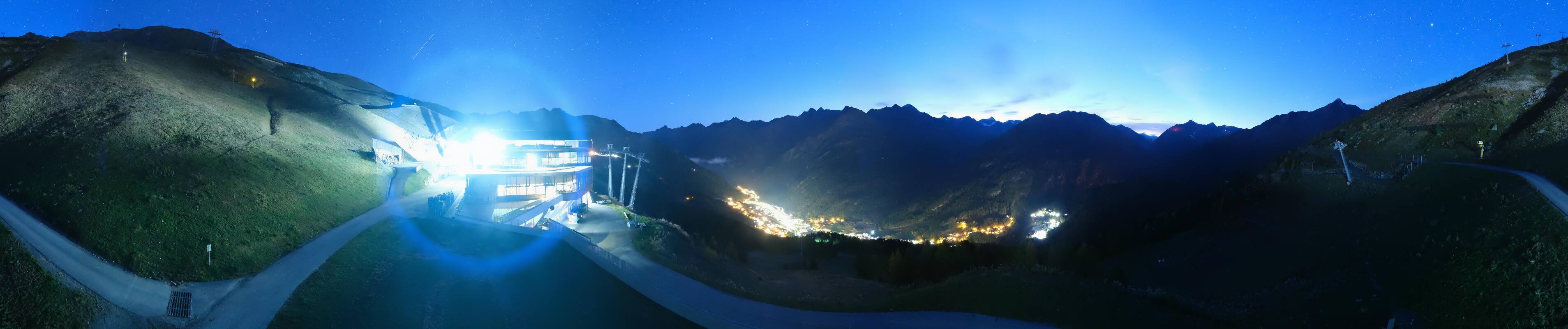 Archiv Foto Webcam Mittelstation Gaislachkogel