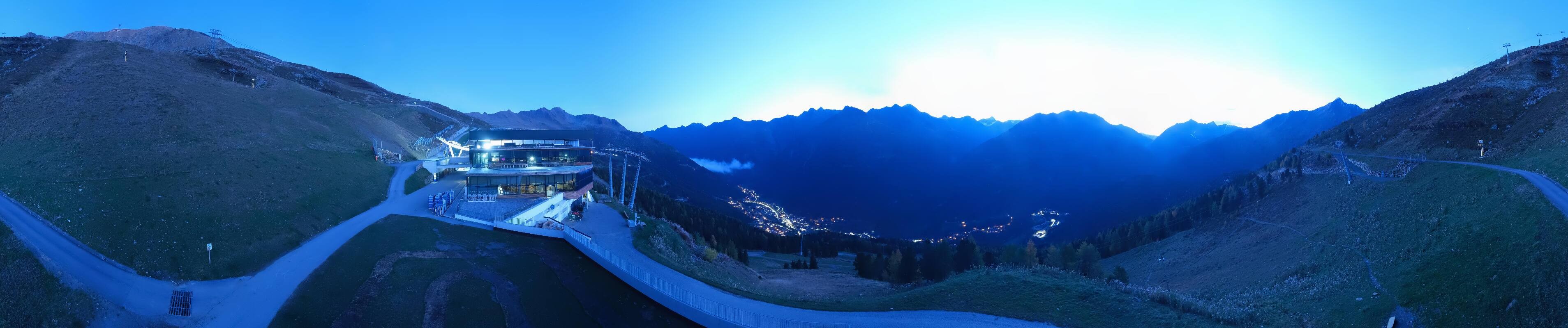 Archiv Foto Webcam Mittelstation Gaislachkogel