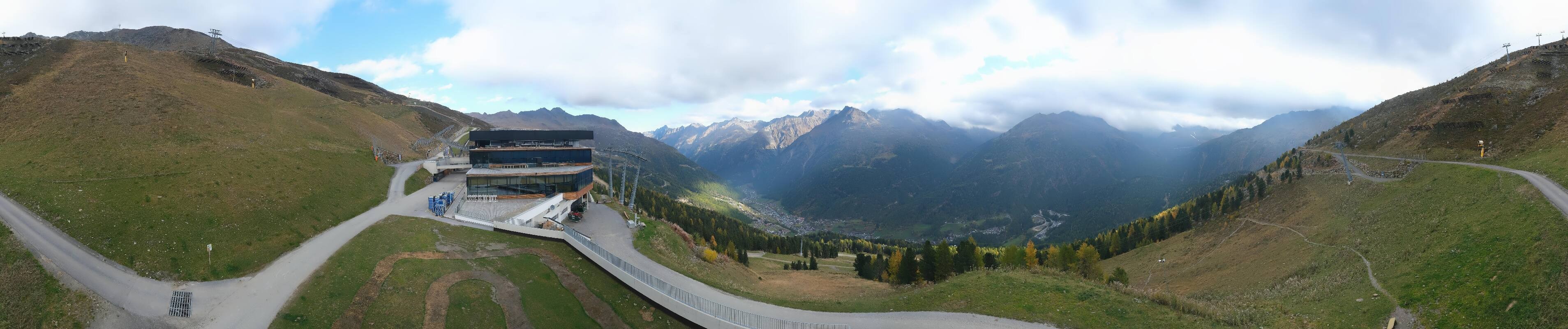 Archiv Foto Webcam Mittelstation Gaislachkogel