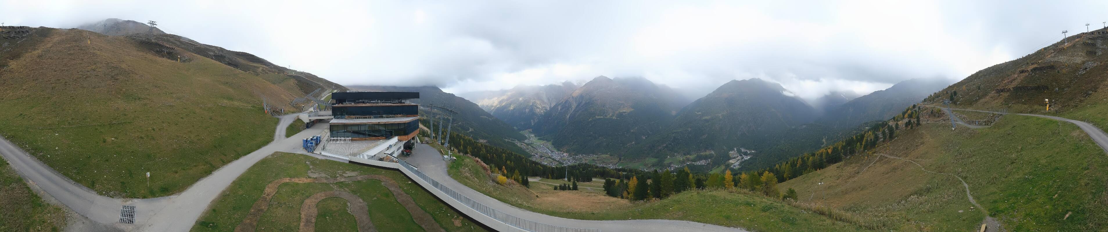 Archiv Foto Webcam Mittelstation Gaislachkogel