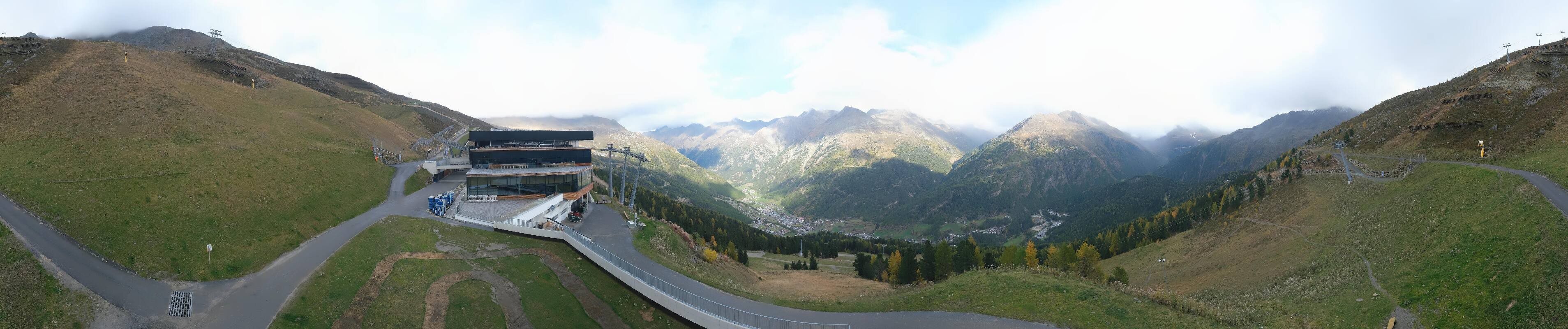 Archiv Foto Webcam Mittelstation Gaislachkogel