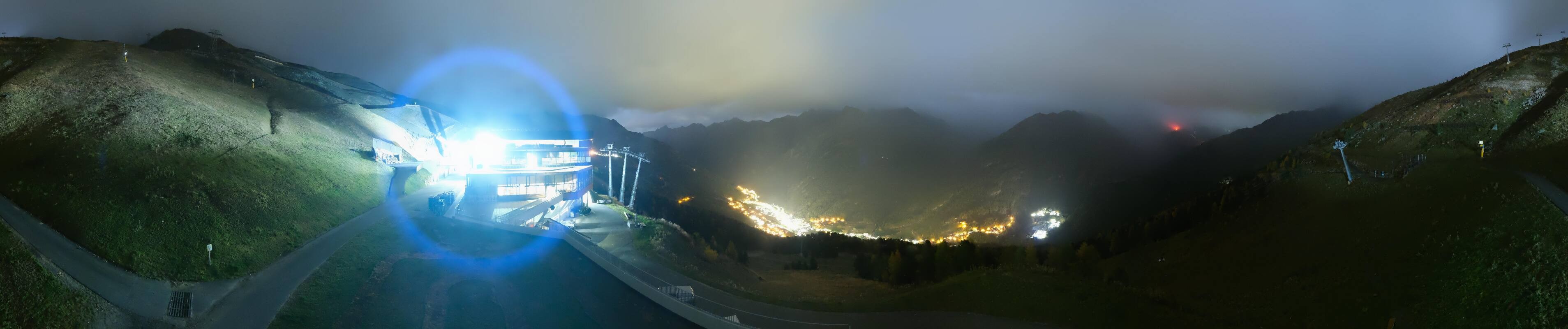 Archiv Foto Webcam Mittelstation Gaislachkogel