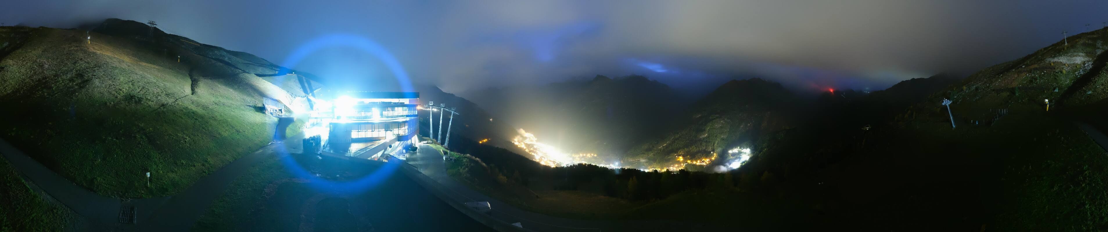 Archiv Foto Webcam Mittelstation Gaislachkogel