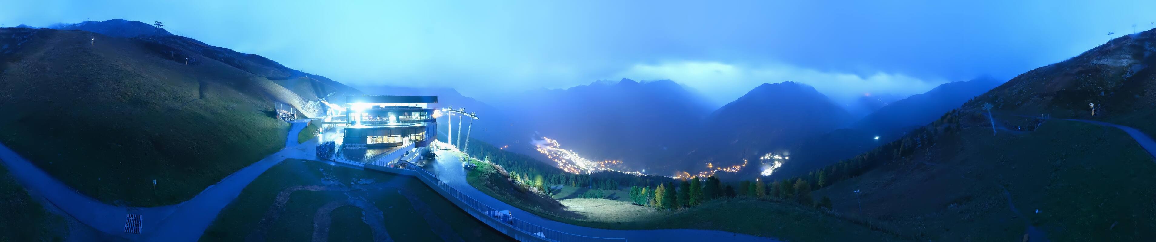 Archiv Foto Webcam Mittelstation Gaislachkogel