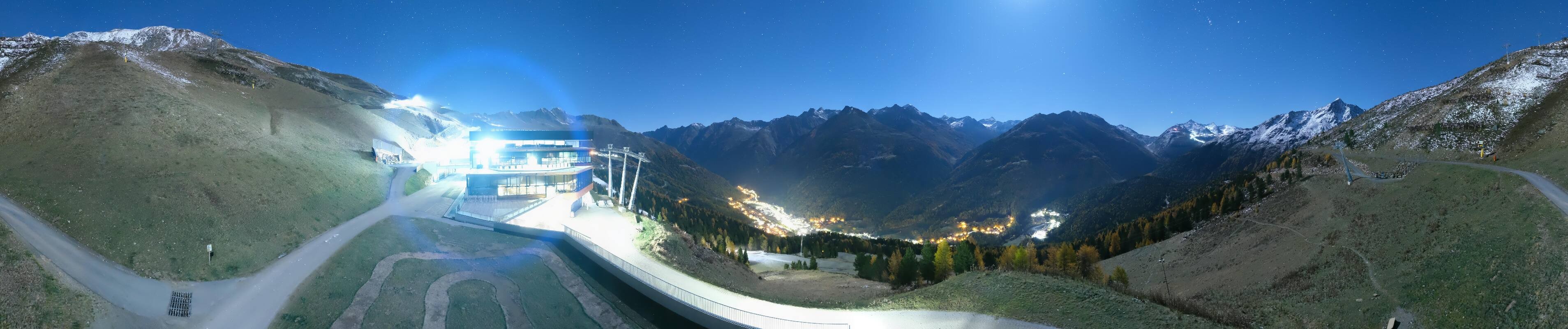 Archiv Foto Webcam Mittelstation Gaislachkogel