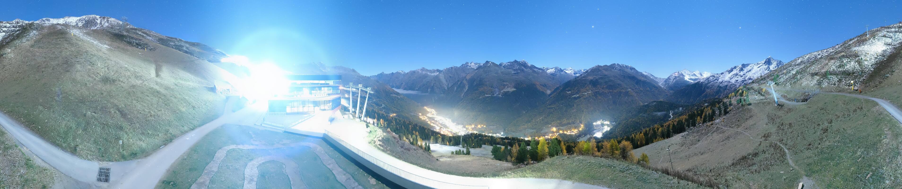 Archiv Foto Webcam Mittelstation Gaislachkogel