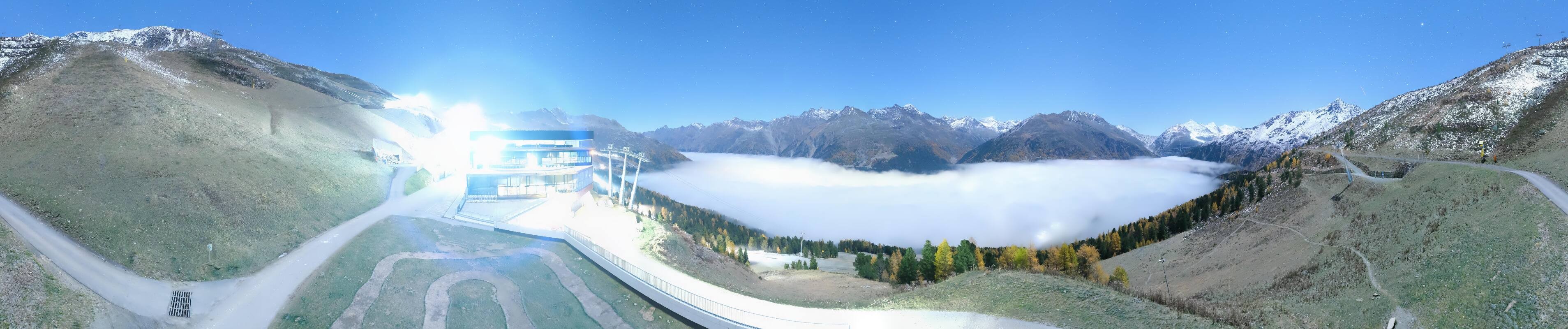 Archiv Foto Webcam Mittelstation Gaislachkogel