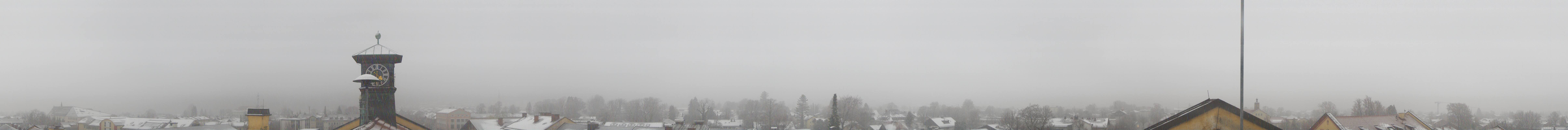 Archiv Foto Webcam Panoramablick Rathaus Garmisch-Partenkirchen