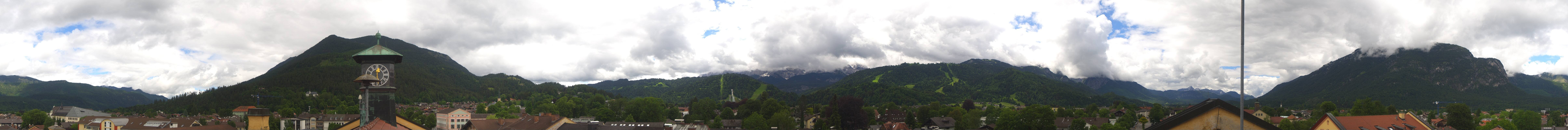 Archived image Webcam Garmisch townhall