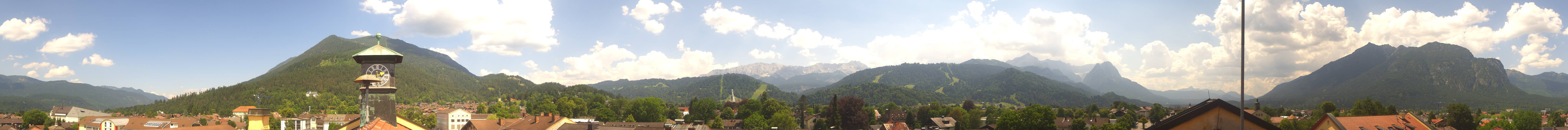 Archived image Webcam Garmisch townhall