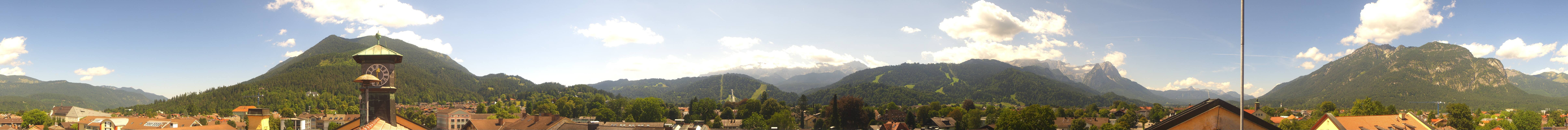 Archived image Webcam Garmisch townhall