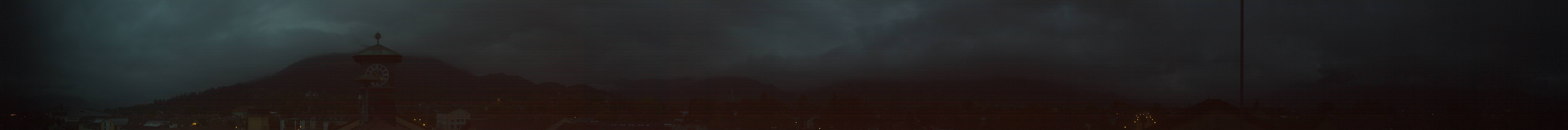 Archiv Foto Webcam Panoramablick Rathaus Garmisch-Partenkirchen