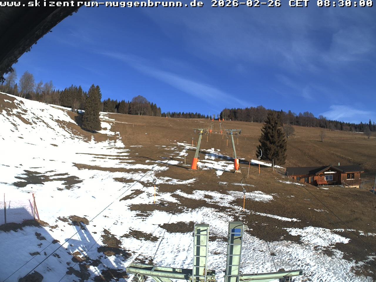 Archived image Webcam at Winkellift Muggenbrunn