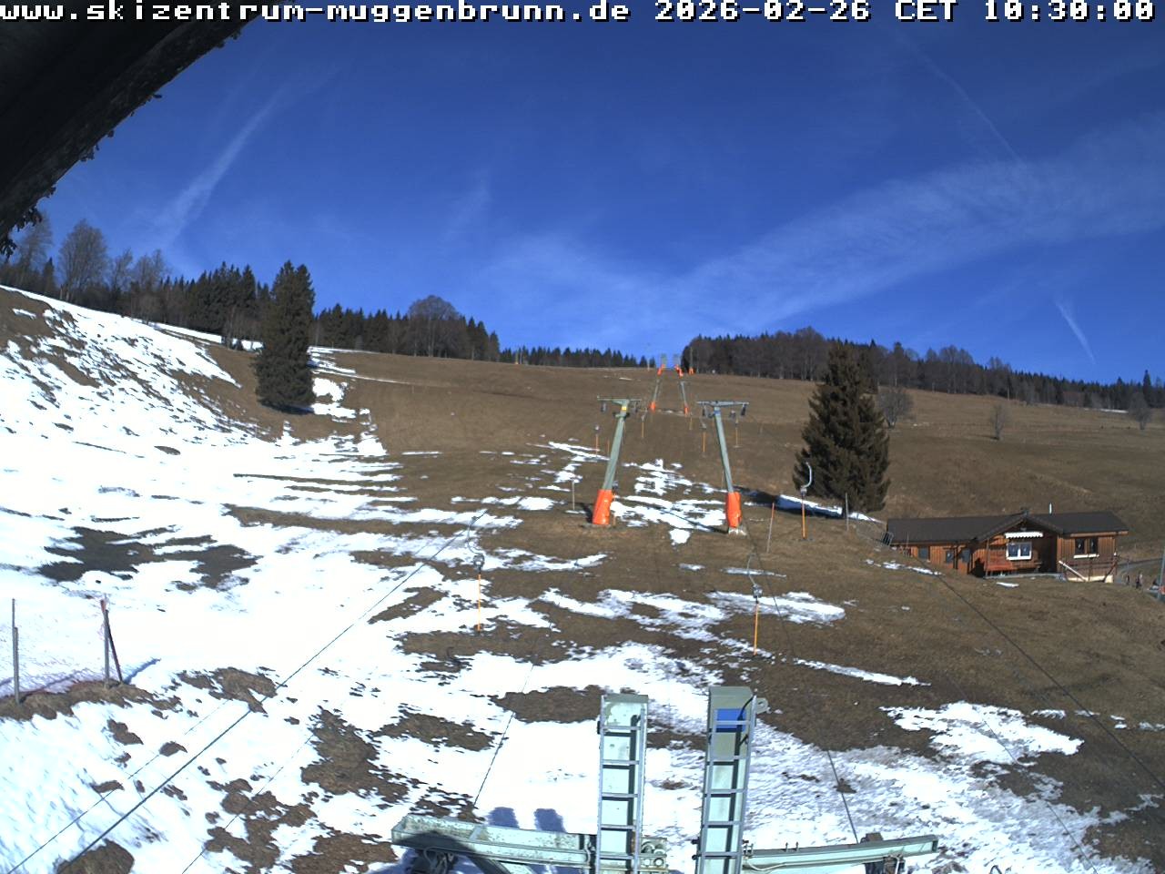 Archived image Webcam at Winkellift Muggenbrunn